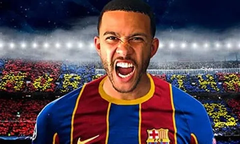 Gia nhập Barca, Depay phá vỡ im lặng
