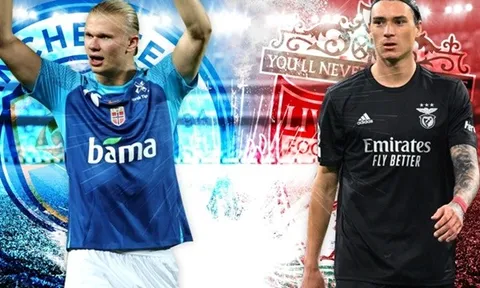 Gia nhập Liverpool, Darwin Nunez sẽ là đối trọng với Erling Haaland?