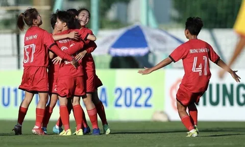 Giải nữ U16 Quốc gia 2022: Hà Nội thắng thuyết phục