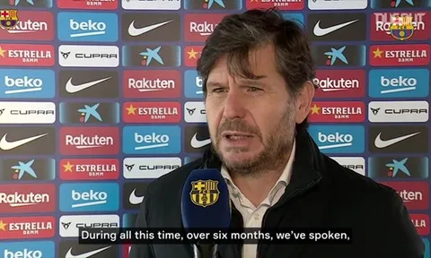 Giám đốc Barca: Toàn bộ đề nghị bị từ chối bởi người đại diện