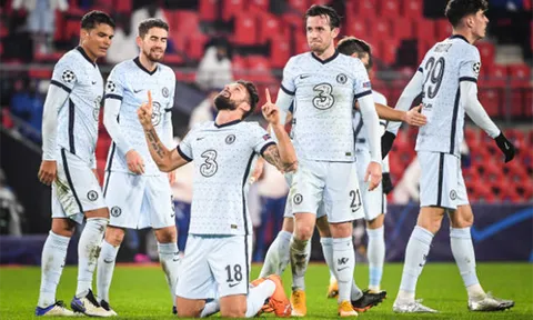 Giroud nổ súng phút bù giờ, Chelsea nín thở có 3 điểm trước Rennes