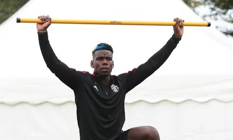 Giữa bão tin đồn, Pogba trở lại tập luyện cùng Man Utd