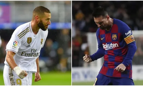 Giúp Real huỷ diệt Eibar, Benzema vượt mặt Messi