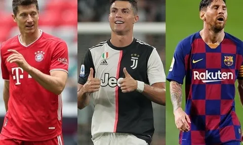 Vượt CR7 và Messi, Lewandowski xuất sắc nhất thế giới