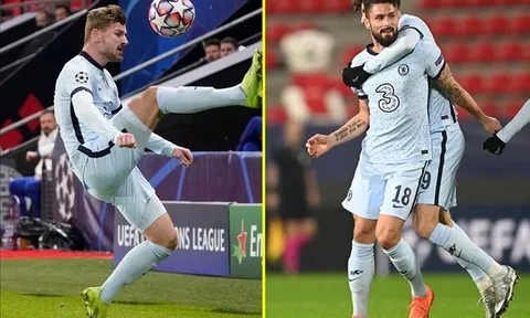 Góc Chelsea: Werner – Giroud, “cơn đau đầu” mới của Lampard?