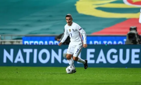 Đả bại Bồ Đào Nha, Griezmann đăng tải một thông điệp lên MXH
