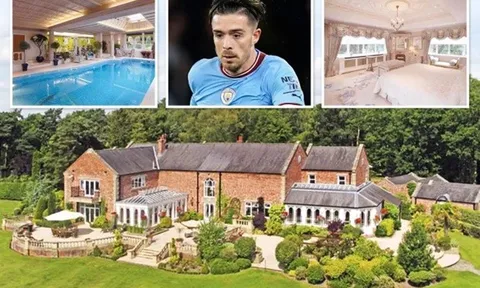 Grealish tậu dinh thự 6 triệu bảng lớn hơn cả Etihad