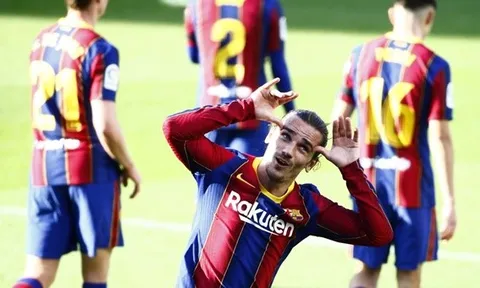 Griezmann: "Cú sút của tôi có thể đã lên khán đài"