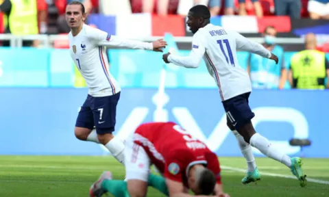 Griezmann lập công, Pháp thoát thua trước Hungary