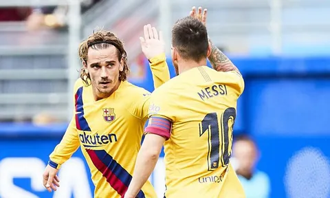 Griezmann nói 1 điều khó tin về Messi và Suarez, CĐV Barca dậy sóng!