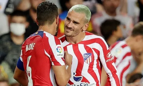 Griezmann tỏa sáng giúp Atletico thắng Valencia