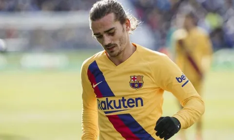 Griezmann vẫn quá thất vọng, 120 triệu euro như đổ sông đổ biển