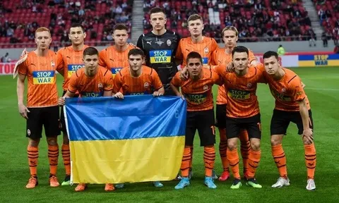 Shakhtar Donetsk lần đầu ra sân kể từ khi Ukraine bị Nga xâm lược