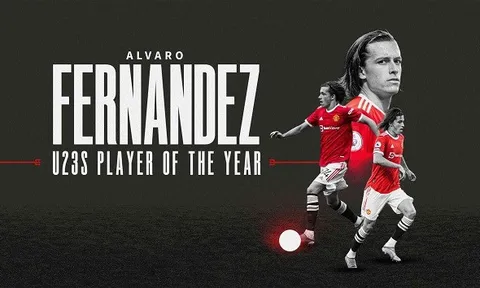 Alvaro Fernandez - Cầu thủ trẻ xuất sắc nhất M.U mùa này