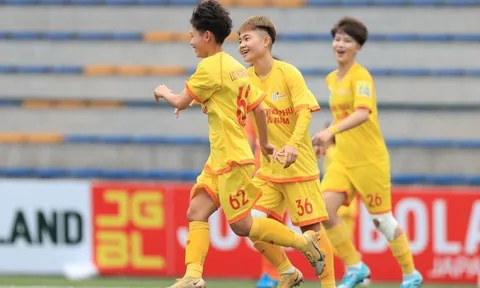 Giải bóng đá nữ U19 quốc gia: Hà Nam thắng Sơn La 7-0