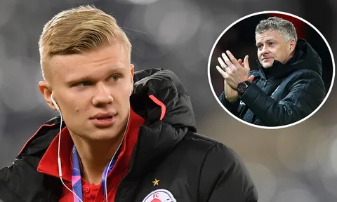 Haaland đã nằm trong tính toán của "cáo già" Solskjaer từ nửa năm trước?