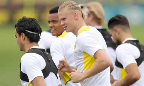 Haaland lần đầu lộ diện ở Dortmund sau thương vụ Man City