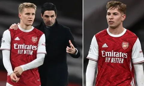 Hai cầu thủ kiến thiết tỏa sáng, Arteta có hy vọng về tương lai Arsenal