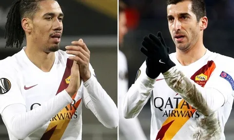Hai 'hàng thải' Man Utd đang thi đấu ra sao tại AS Roma?