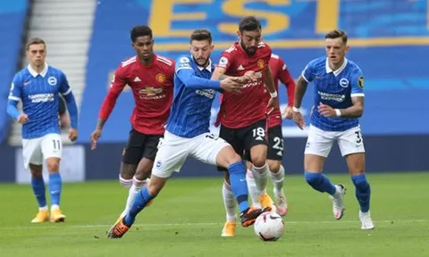Hài hước: EPL nhận "cú lừa" từ trọng tài ở trận Brighton - Man Utd