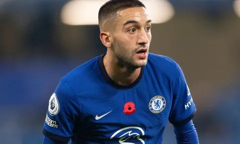 Hakim Ziyech chơi xuất sắc cho đội tuyển và nỗi lo xa của Chelsea