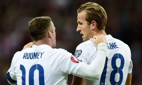 Harry Kane còn kém Wayne Rooney bao nhiêu bàn cho đội tuyển Anh?