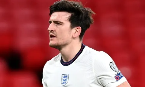 Harry Maguire báo tin quan trọng với tuyển Anh và HLV Southgate