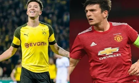 Harry Maguire - đáp án cho bài toán mang tên Jadon Sancho