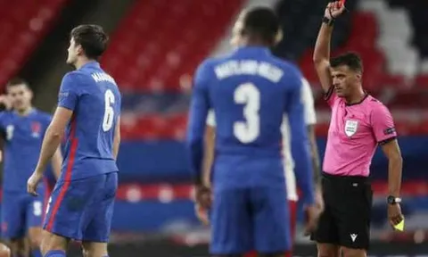 Harry Maguire nhận thẻ đỏ, Gareth Southgate nói lời tâm can