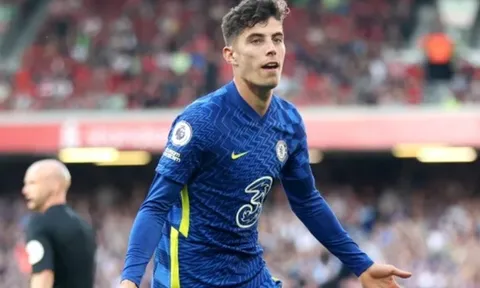 Havertz phát biểu về cú đánh đầu ngược thành bàn và thẻ đỏ của James
