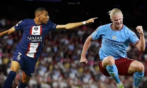 Hiện tại Mbappe không thể sánh với Haaland