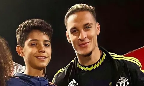 Hình ảnh đắt giá của Antony tại Man Utd