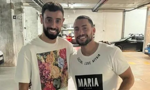 Hình ảnh gây chú ý của Bruno Fernandes