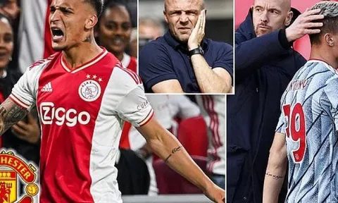HLV Ajax: "Vụ Antony tất cả là vì tiền. Thật đáng buồn"