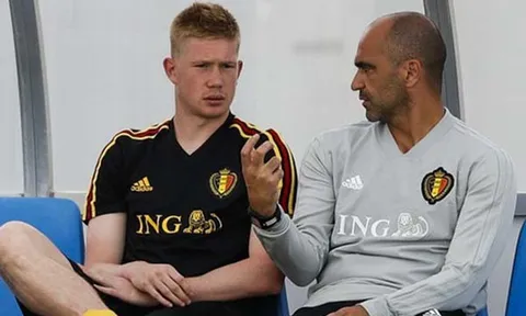 HLV Bỉ tiết lộ kế hoạch sử dụng De Bruyne tại vòng bảng EURO 2020