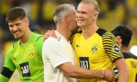 HLV Dortmund lên tiếng về tương lai của Haaland