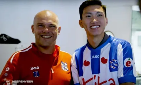 Đã rõ thời điểm Đoàn Văn Hậu có cơ hội ra sân thi đấu trong đội hình Heerenveen