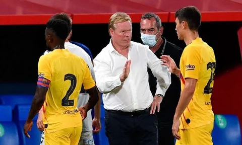 HLV Koeman xác nhận, Barca từ bỏ sơ đồ 4-3-3