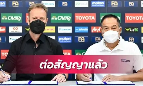 HLV Polking được Thái Lan gia hạn hợp đồng
