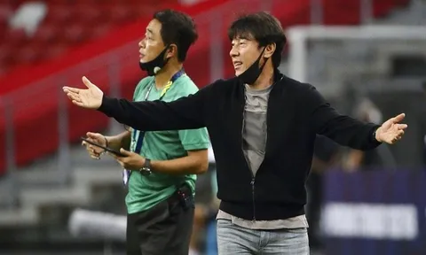 HLV Shin Tae-yong tự tin U20 Indonesia thắng U20 Việt Nam