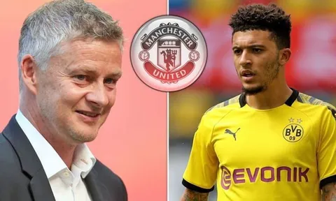 HLV Solskjaer đích thân can thiệp vào thương vụ Jadon Sancho
