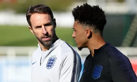 HLV tuyển Anh phá vỡ im lặng về thương vụ Sancho đến Man Utd