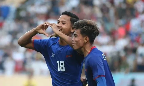 HLV U23 Lào: 'Campuchia dường như lột xác'