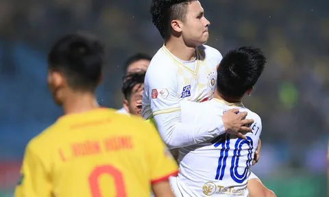 Quang Hải lập công giúp Hà Nội FC đánh bại Thanh Hóa