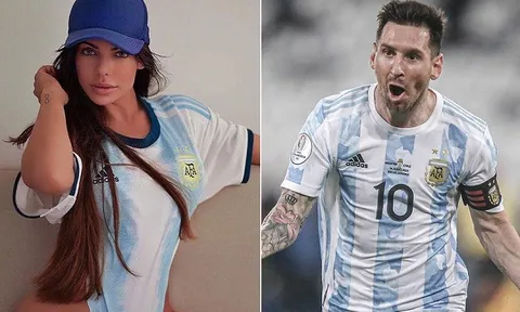 Hoa hậu cuồng Messi gọi Ronaldo là quái vật