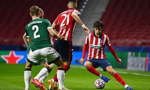 Hòa tẻ nhạt Lokomotiv Moscow, Atletico bị Bayern bỏ xa trên BXH