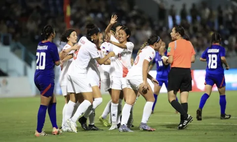 Hoãn trận đấu ở môn bóng đá nữ SEA Games 31 vì thời tiết