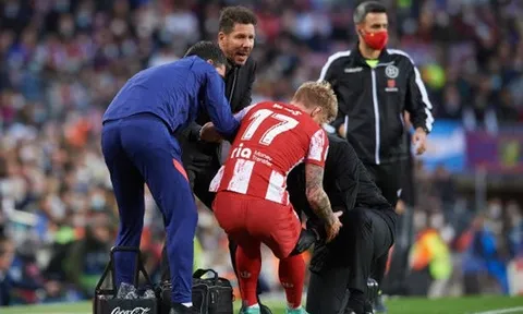 Học trò đau đớn, Diego Simeone vẫn thúc giục vào sân