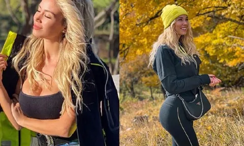 Hot girl Serie A khoe vòng 3 quyến rũ giữa trời thu nước Ý