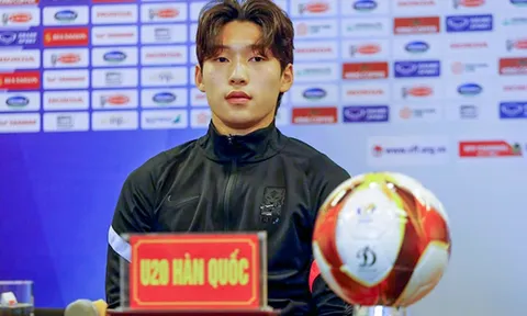 Cầu thủ U20 Hàn Quốc: 'Tôi đẹp trai nhất đội'